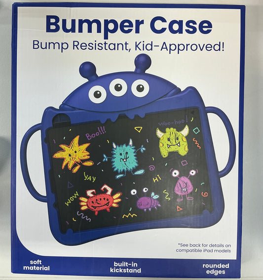 Vivitar Kids' Tablet Bumper Case in a blue monster design
