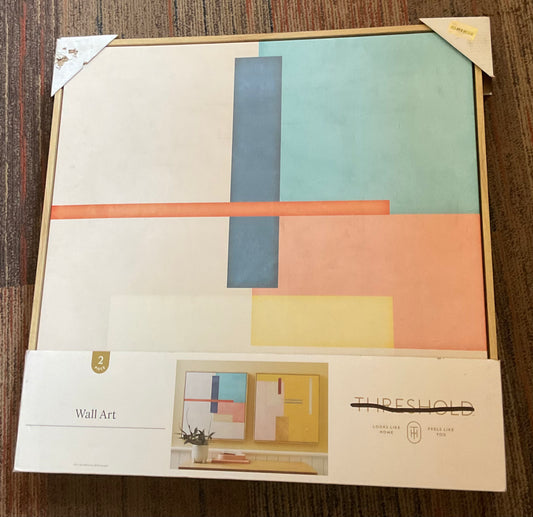 THRIFTY 70 - 2-Piece ModernAbstract Wall Art Set