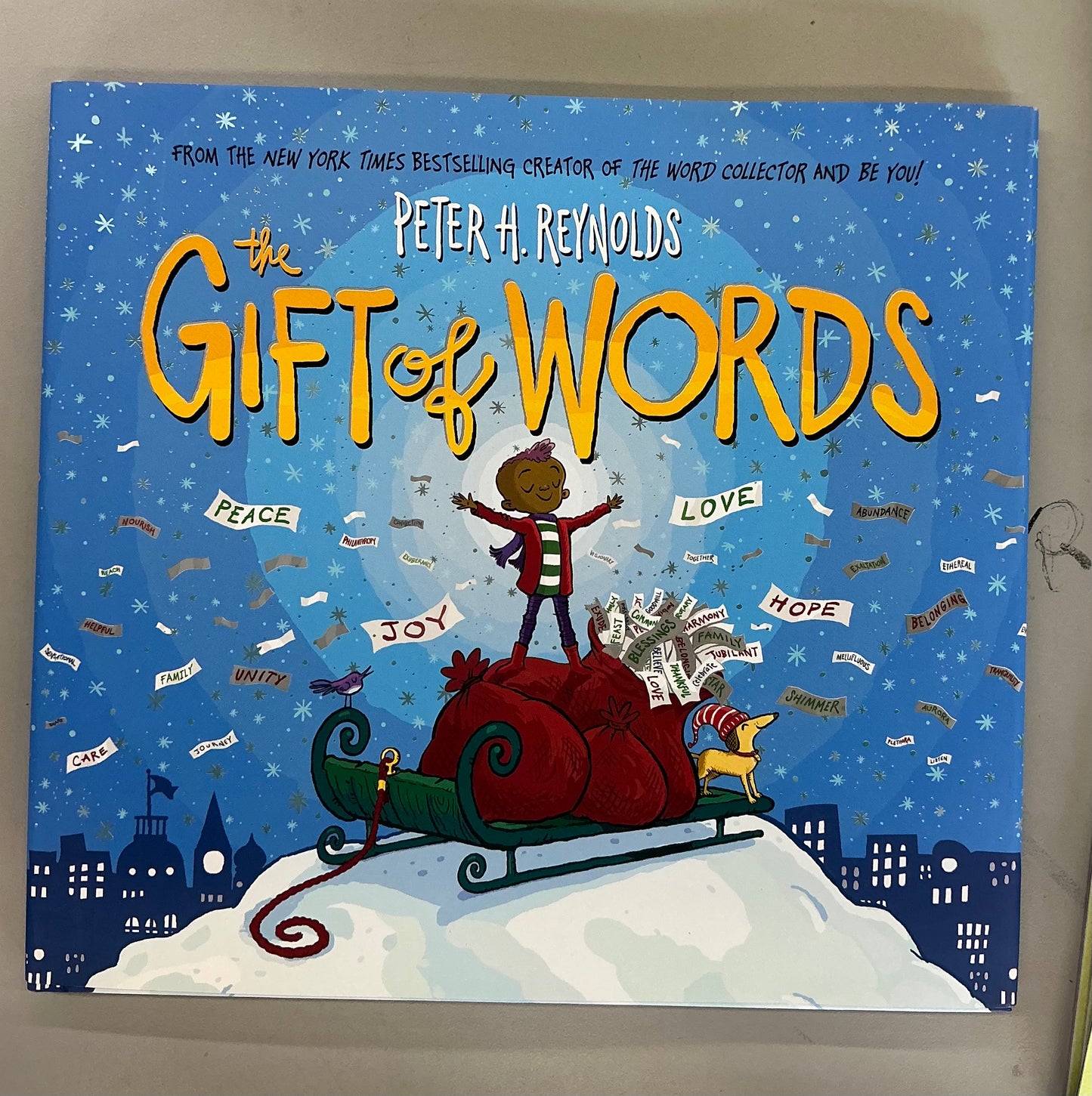 The Gift of Words by Peter H. Reynolds (hardcover)
