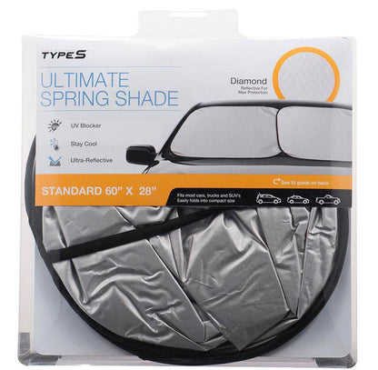 Type S Ultimate Spring Shade designed for cars, trucks, and SUVs