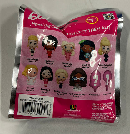 Barbie Figural bag clip series 1 - blind bag