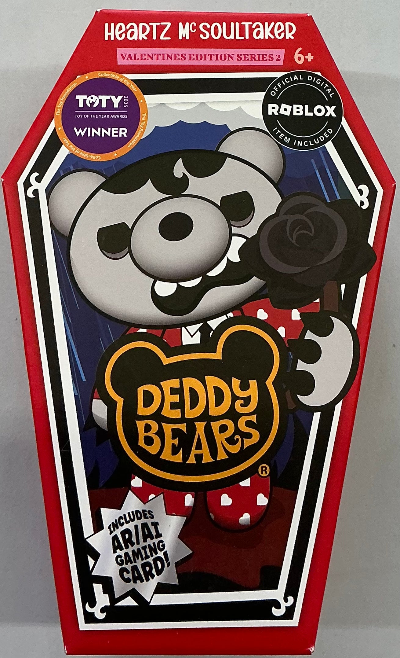 Deddy bears coffin valentines edition 5 inch mini plush-series 2