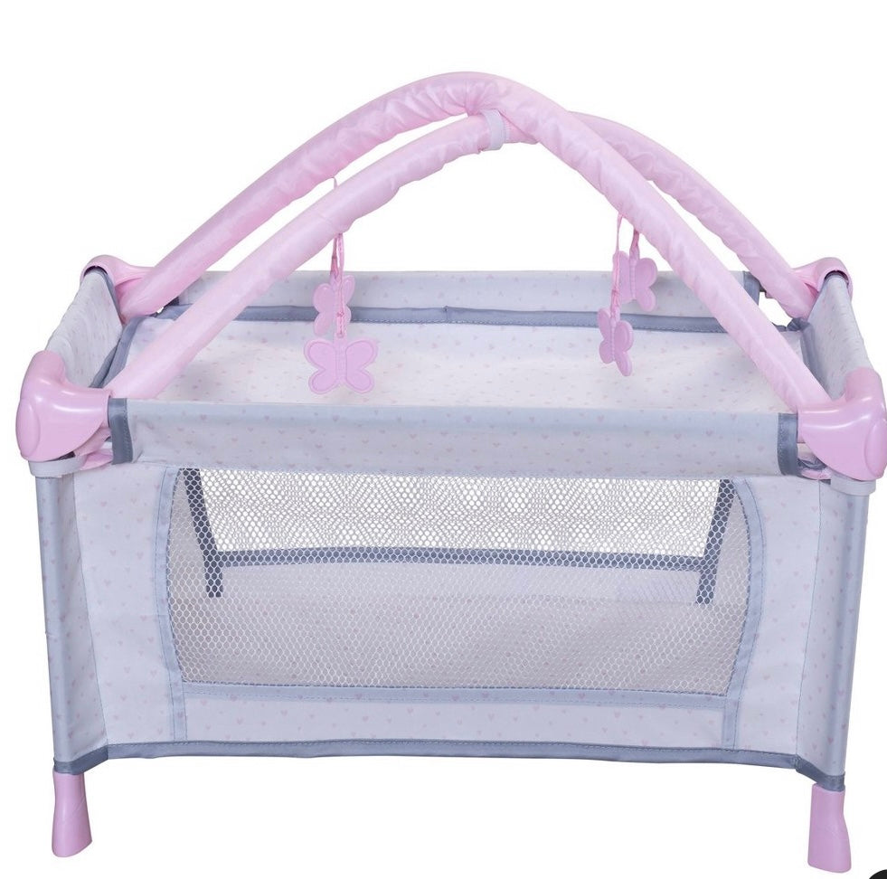 Perfectly Cute Deluxe 3 in 1 Play Crib for Baby Doll