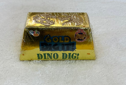 Grin Studios Gold Dig It Dino Dig brick mystery toy