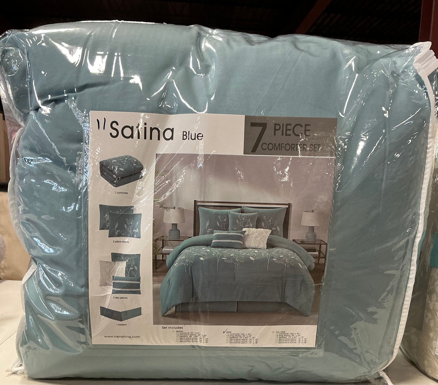 Stratford Park Mardi 7-pc. Floral Lightweight Comforter Set king
