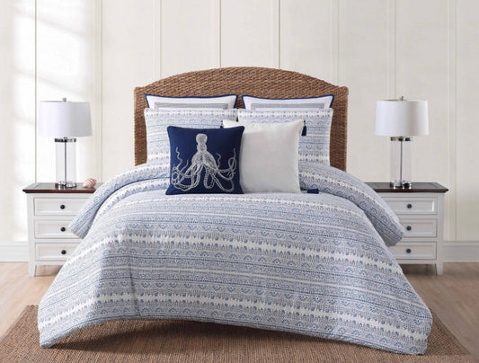 Oceanfront Resort Reef Midweight Comforter Set 3-piece king