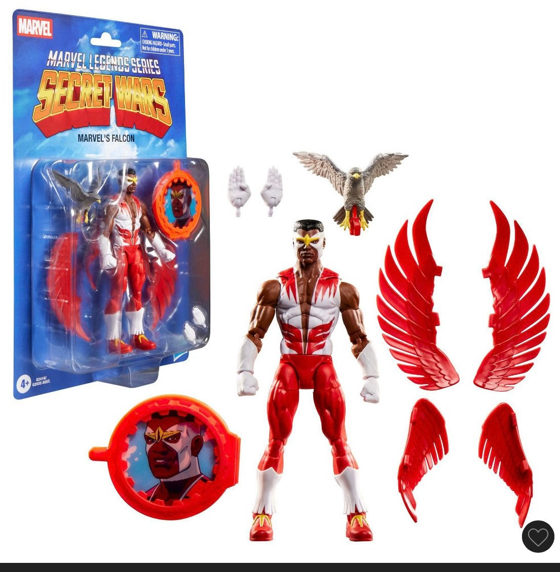 Marvel legends series secret wars marvel’s Falcon - DAMAGED PACKAGE - PRODUCT IS NEW