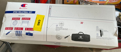 Champion spike volleyball net - OPEN BOX - PICK UP ONLY