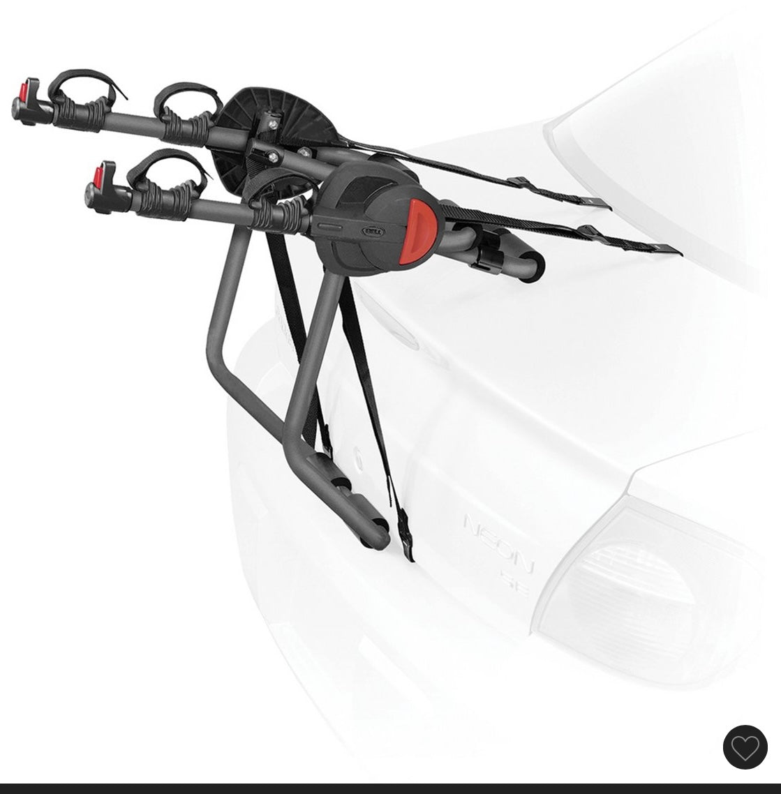 Bell Cantilever 200 2-bike trunk rack - black - open box