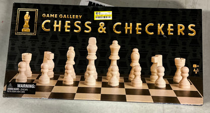 Game gallery chess & checkers - OPEN BOX