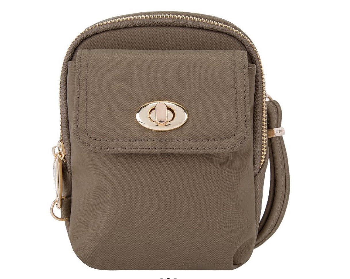 Travelon tailored  crossbody phone pouch