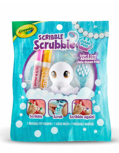 Crayola Scribble Scrubbie Ocean Pets 1-count