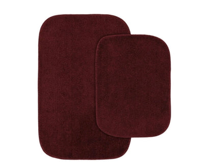 Garland Rug 2-pc. Traditional Bath Rug Set comes with both a 16 inch. x 23 inch. Bath mat and a 20 inch. x 33 inch