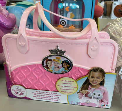 Disney Princess style collection my trendy kitty and tote - As-is missing kitty