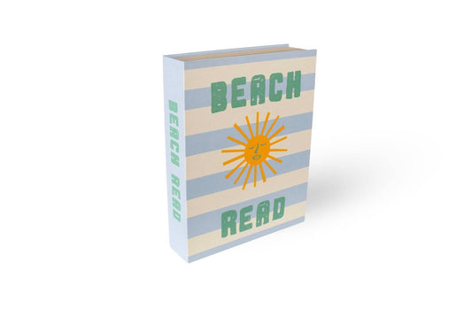 Decorative book box, Beach Read, Simple Pleasures & World Traveler