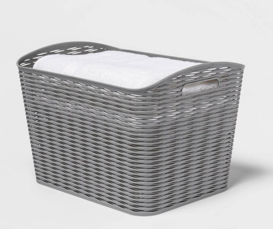Wave XL curved storage bin 11.3” H x 12.6” x 16.3” - PICK UP ONLY