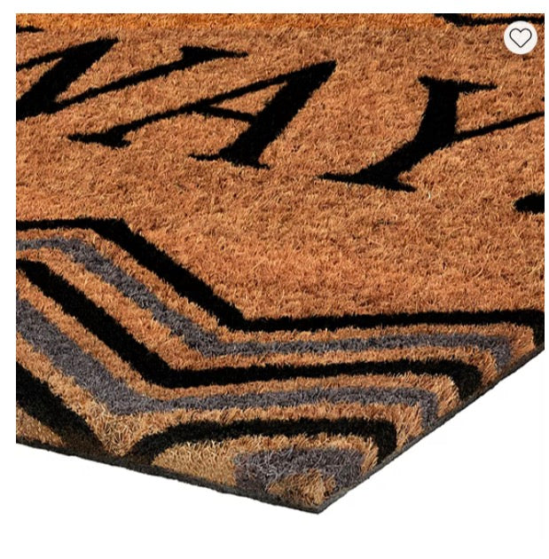 Achim Go Away Coir 18"X30" Doormat
