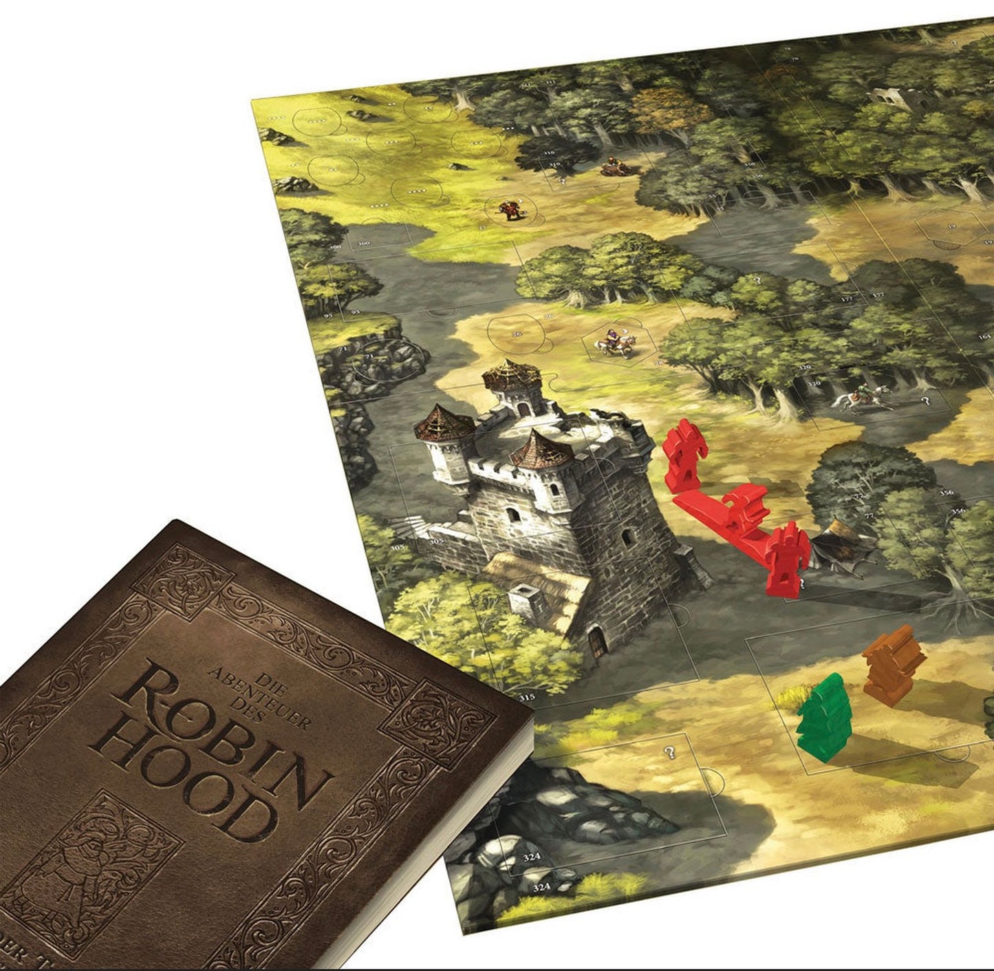 Thames & Kosmos "The Adventures of Robin Hood: Friar Tuck in Danger" expansion board game.