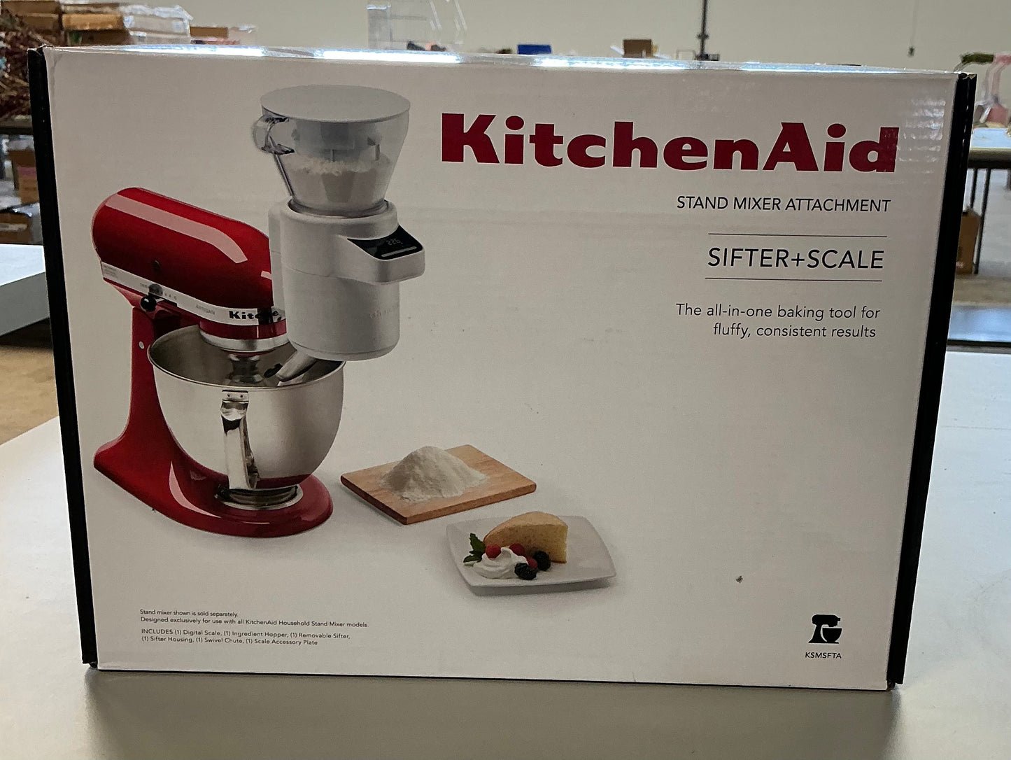 KitchenAid Sifter + Scale Attachment & Bowl Set