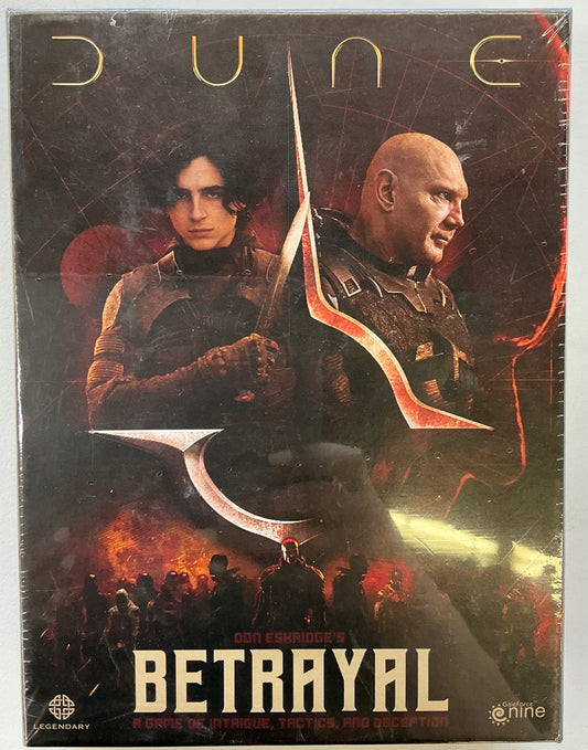 Dune: Betrayal social deduction board game manufactured by Gale Force Nine.