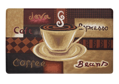 Achim Coffee Anti-Fatigue 18"X30" Kitchen Mat