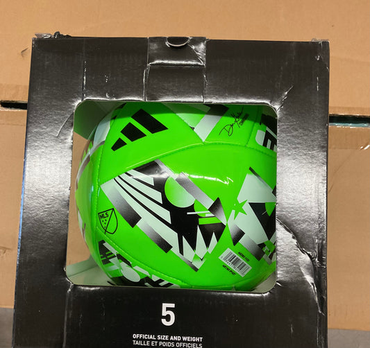 (CLEARANCE) Adidas MLS Size 5 Club Soccer Ball - Green