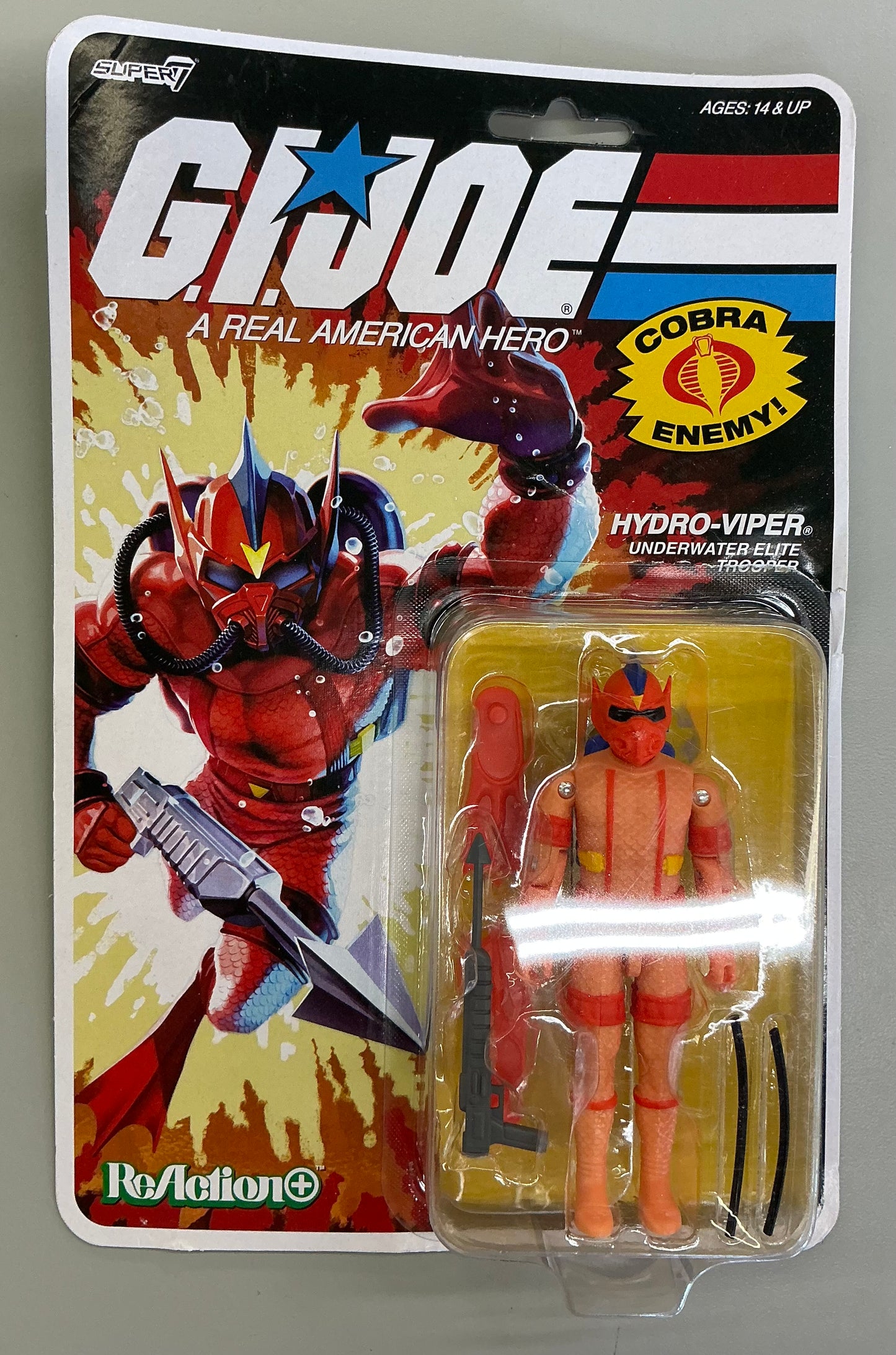 G.I. Joe - super7 ReAction+ figures - Hydro Viper (comic)