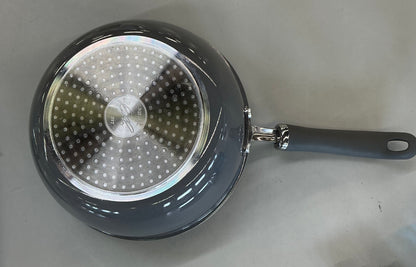 Thrifty 70- Rachael Ray Create Delicious 3-qt. Non-Stick Everything Pan with Lid- Used-As is- Final sale- No return