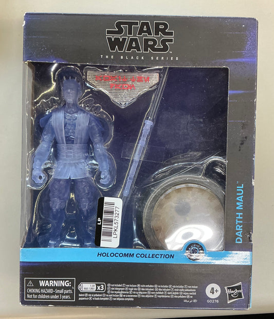 Star Wars Darth Maul black series holocomm collection action figure - DAMAGED PACKAGE