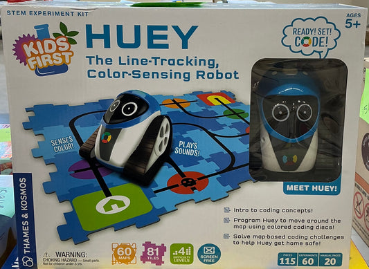 Kids First Huey Line-Tracking & Color-Sensing Robot
