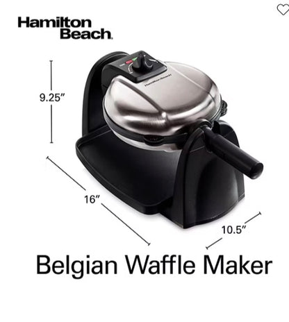Hamilton Beach® Belgian-Style Flip Waffle Maker
