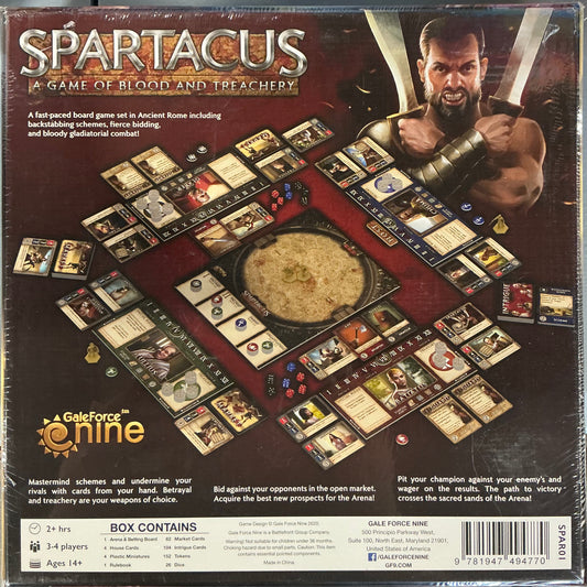 Spartacus a game of blood and treachery