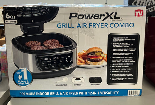 PowerXL 6-qt. Grill Air Fryer Combo