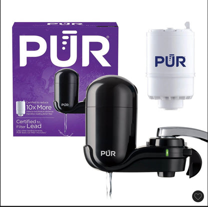 PUR faucet mount water filtration system