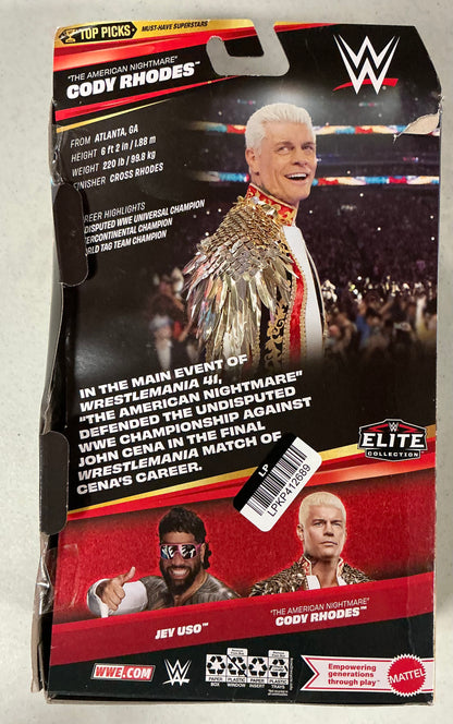 “The American Nightmare” Cody Rhodes WWE Elite collection - DAMAGED PACKAGE