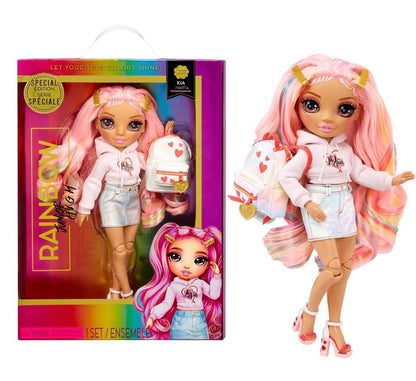 Rainbow High Junior High Special Edition - Kia Hart 9"
Posable Fashion Doll