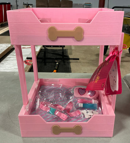 Our generation puppy dreams pink bunk bed - AS IS - MISSING PUPPY
