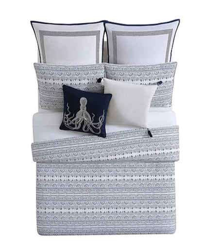 Oceanfront Resort Reef Midweight Comforter Set 3-piece king