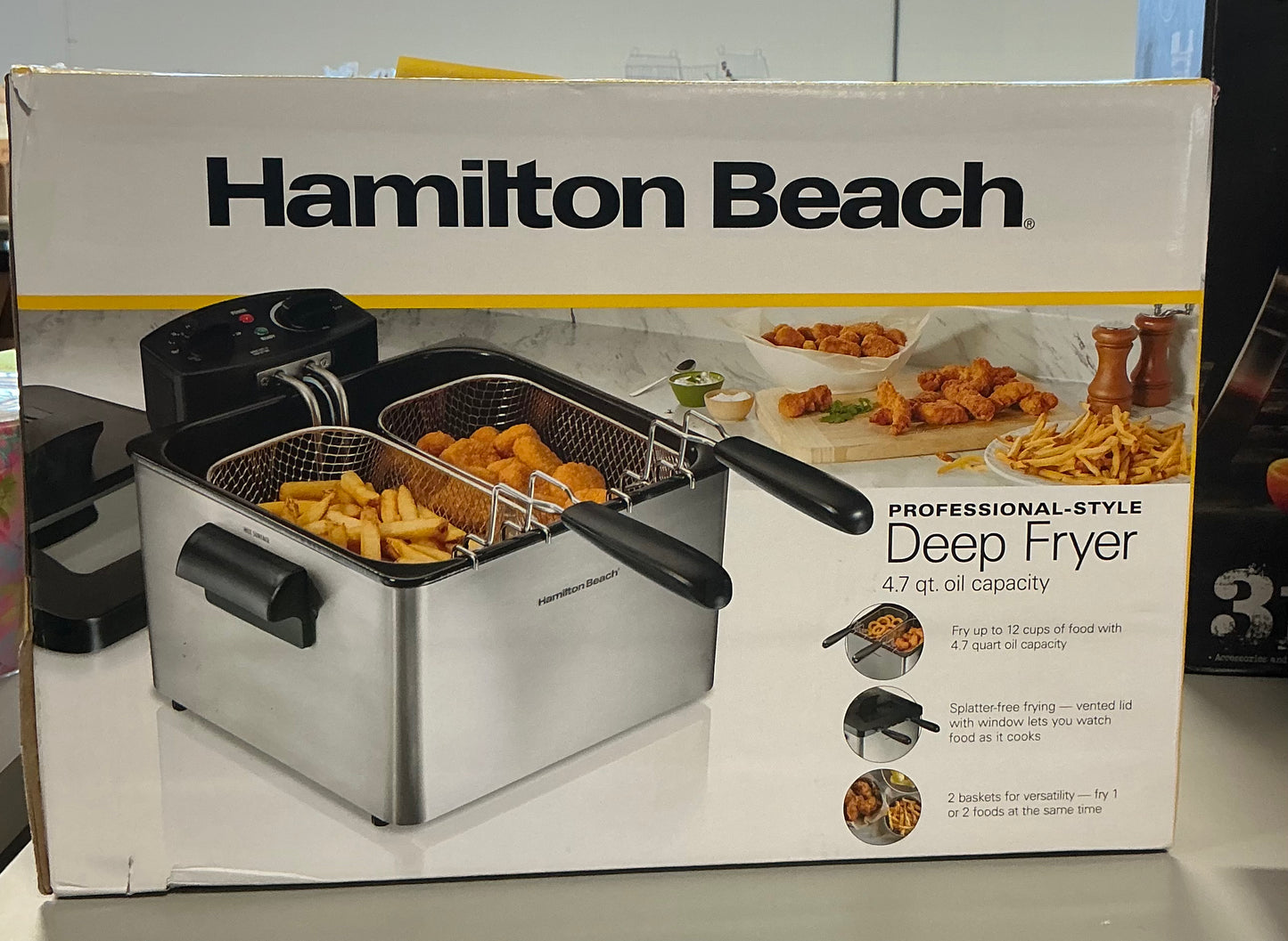 Hamilton Beach® Professional-Style Deep Fryer with 2 Baskets