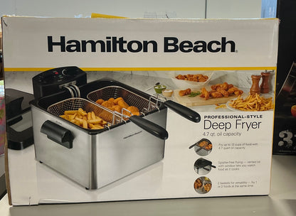 Hamilton Beach® Professional-Style Deep Fryer with 2 Baskets