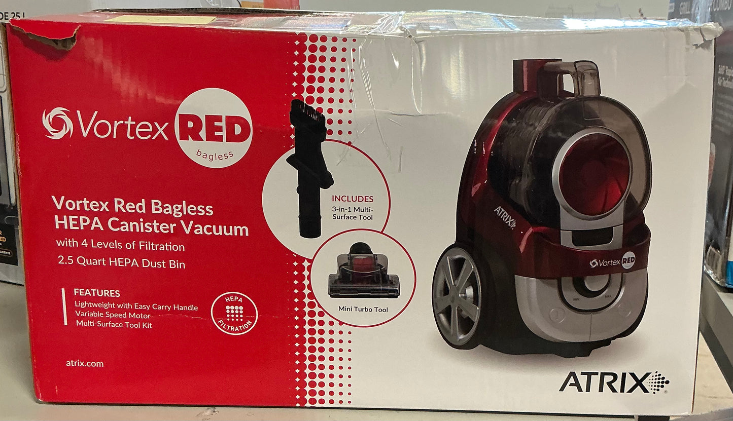 Atrix Bagless Hepa Cannister Vacuum