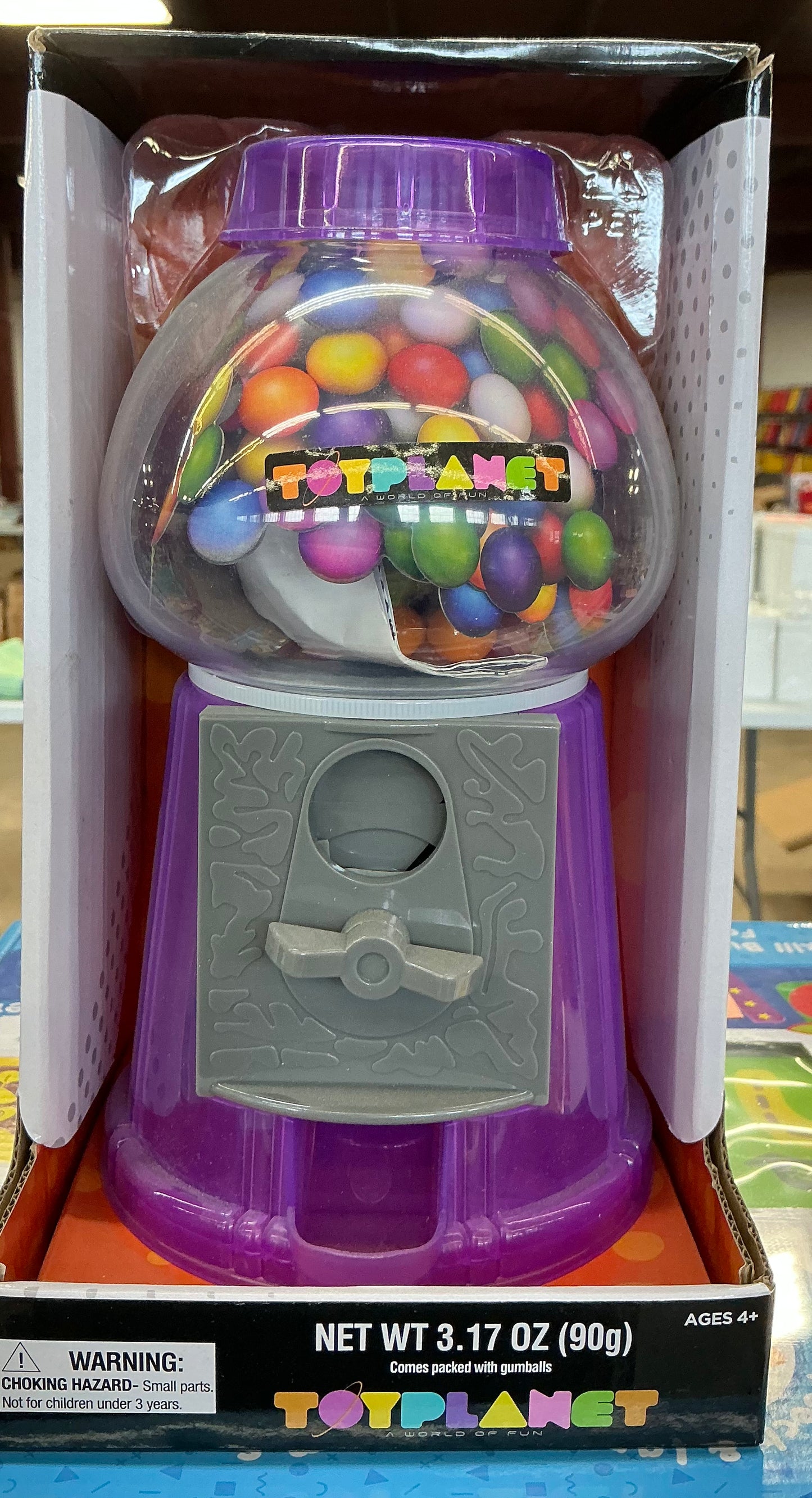 Toyplanet gumball machine bank