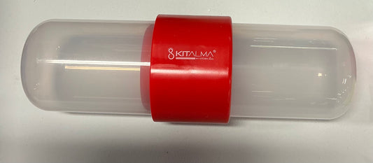 Kitalma brand red and clear plastic small fruit slicer and grape cutter