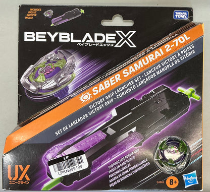 Beyblade X victory grip launcher set