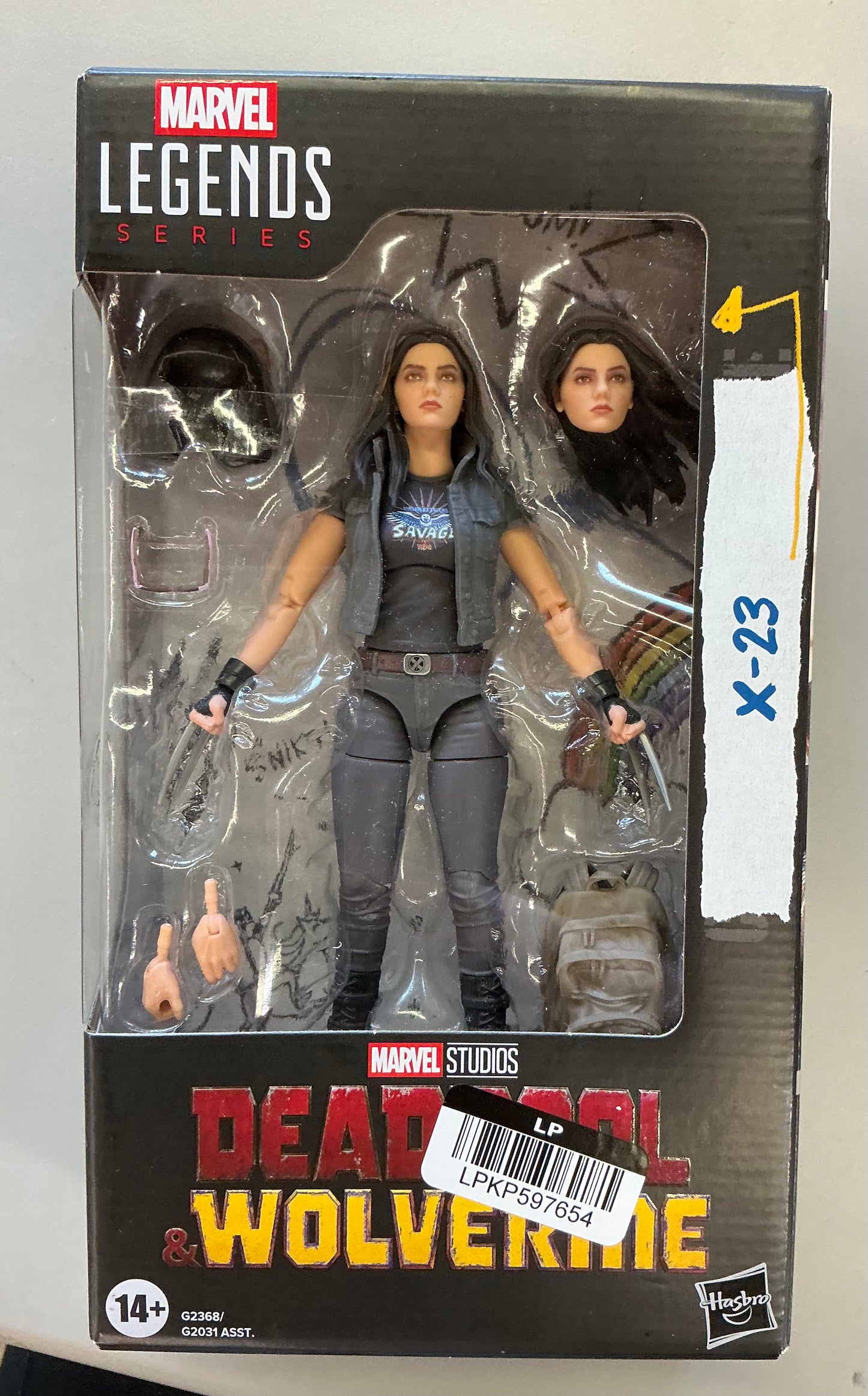 Marvel legends series X-23