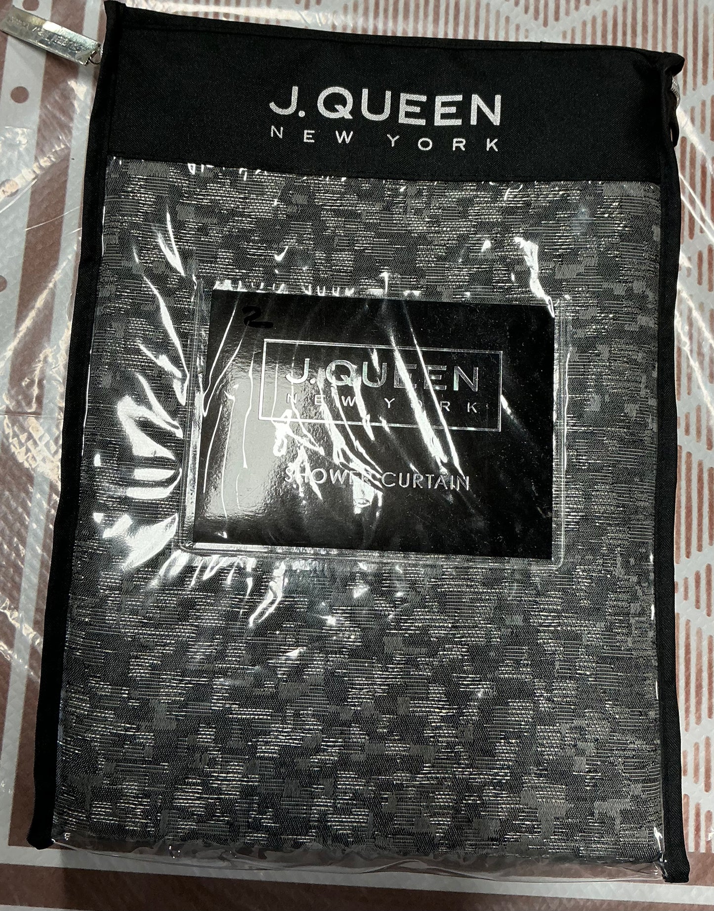 J. Queen New York Radiance shower curtain Measurements: 72 Length/Inches, 72 Width/Inches