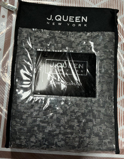 J. Queen New York Radiance shower curtain Measurements: 72 Length/Inches, 72 Width/Inches