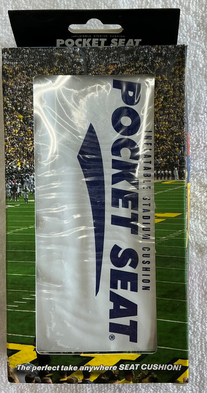 Pocket Seat inflatable stadium cushion (Clearance)