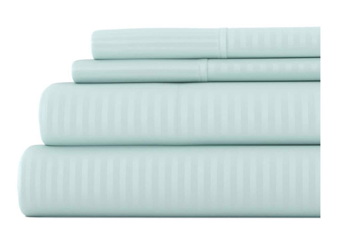 Casual Comfort™ Premium Ultra Soft Dobby Stripe 4 Pieces Sheet Set Queen