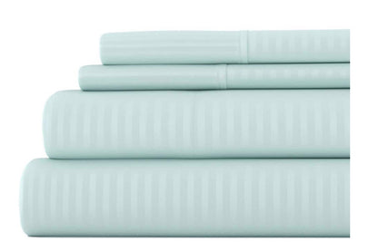 Casual Comfort™ Premium Ultra Soft Dobby Stripe 4 Pieces Sheet Set Queen